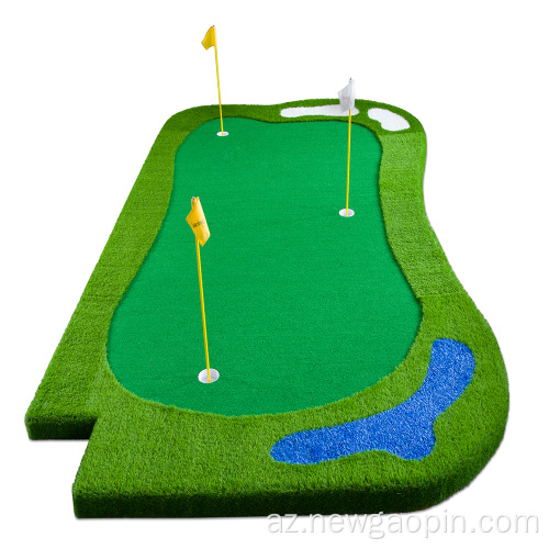 Xüsusi Mini Mat Golf Yaşıl Açıq